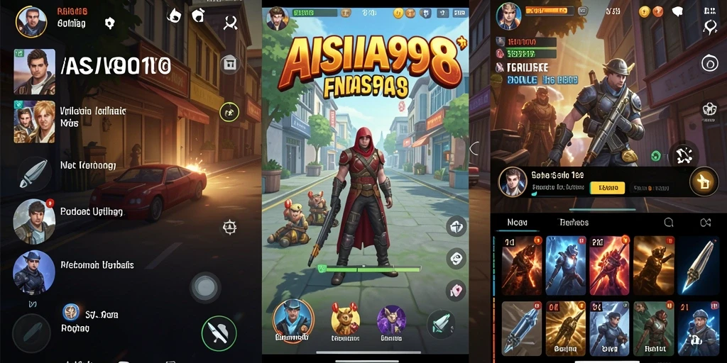 Tampilan antarmuka ASIA918 yang sederhana dan fungsional.