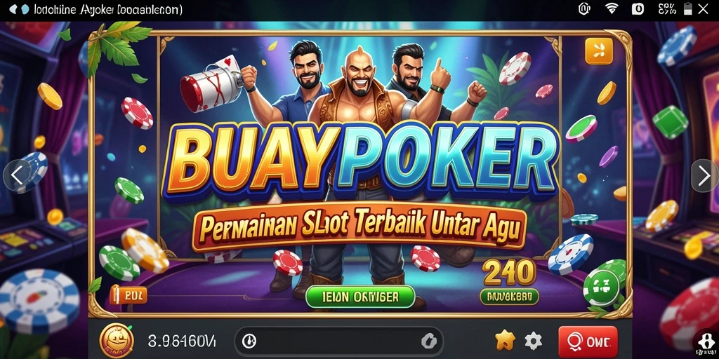 Screenshot gameplay BUAYAPOKER menampilkan grafis slot yang mengesankan.