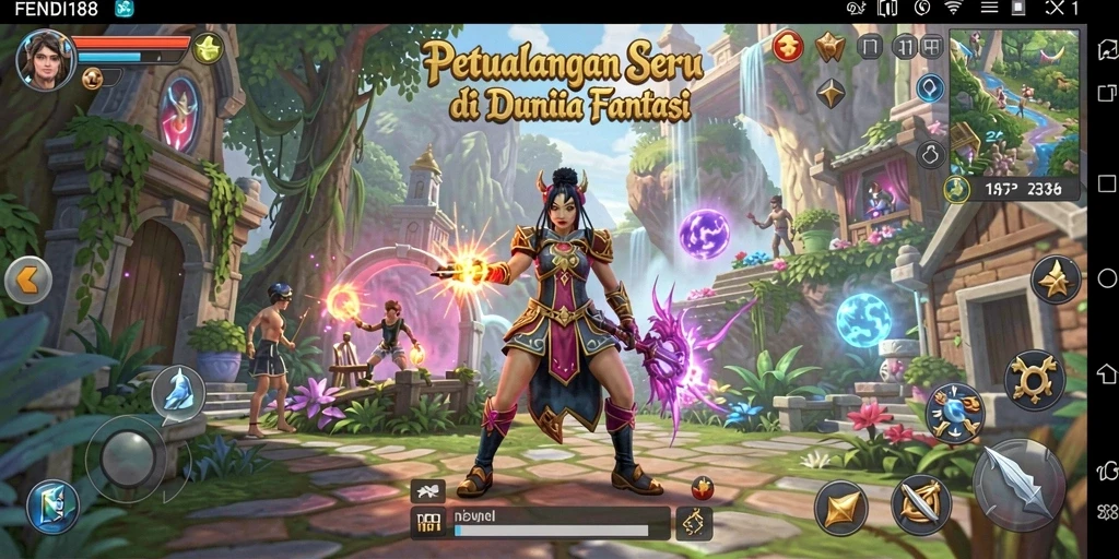 Screenshot FENDI188 menunjukkan aksi petualangan yang mendebarkan.