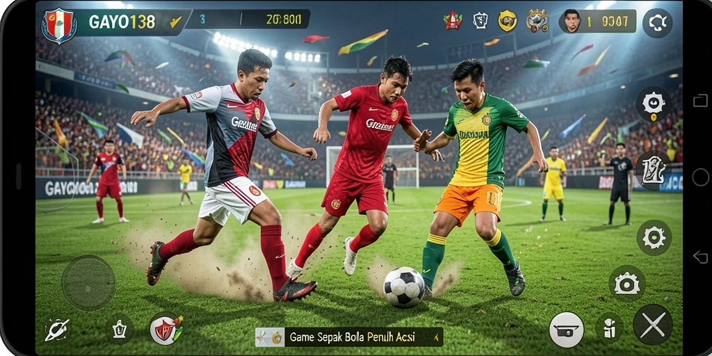 Gameplay GAYO138 yang intens dan mendebarkan dalam aksi.
