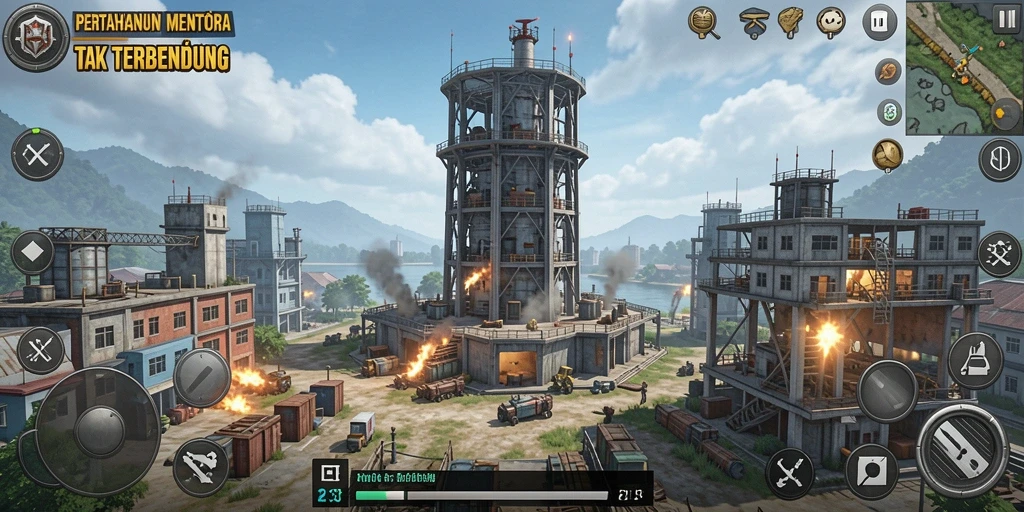Gameplay menakjubkan dalam Tower Defense yang menantang.