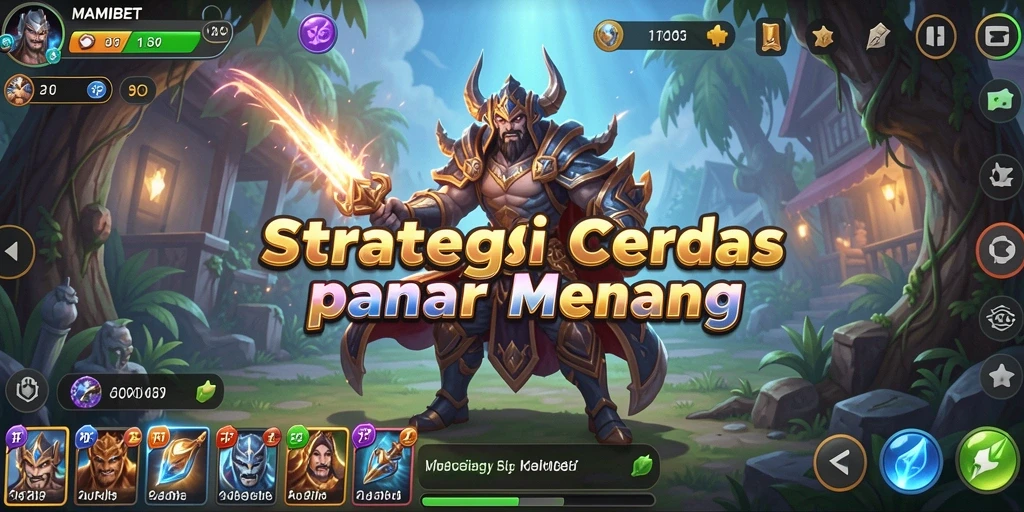 Tangkapan layar MAMIBET menunjukkan momen strategis dalam gameplay yang intens.