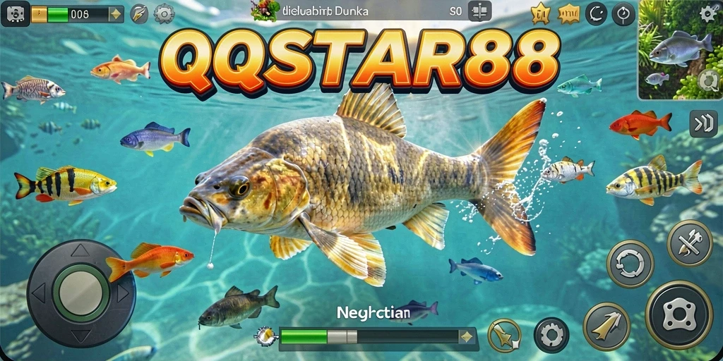 Gameplay seru QQSTAR88 yang menunjukkan berbagai teknik memancing.