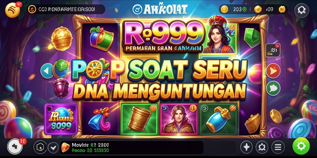 Gameplay RR999 menampilkan desain slot yang menarik dan menyenangkan.