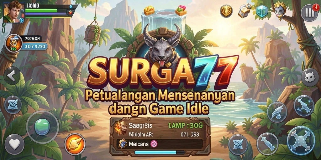 Tampilan gameplay SURGA77 yang menarik dan menyenangkan.