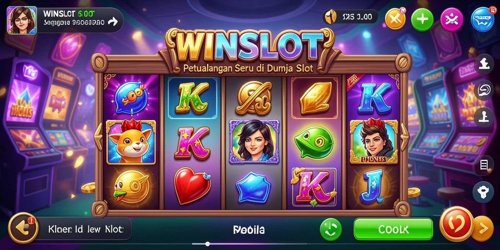 Screenshot utama menampilkan gameplay seru dari WINSLOT.